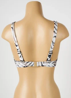 Haut De Maillot De Bain Aubade Blanc Haut Soutien-gorge Emboitant