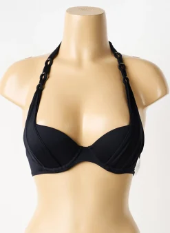 Haut De Maillot De Bain Aubade Noir Haut Soutien-gorge Moulé