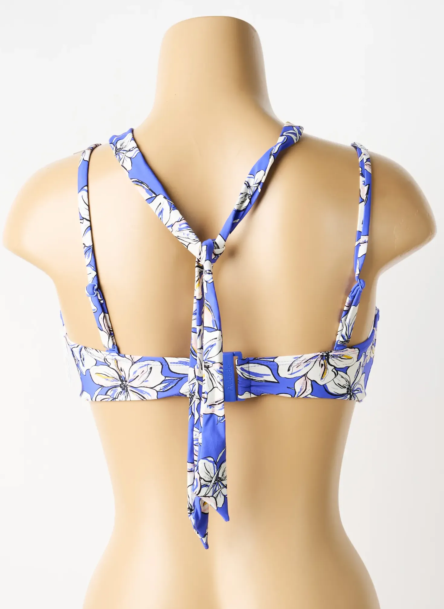 Haut De Maillot De Bain Aubade Bleu Haut Soutien-gorge Avec Mousse De Rembourrage Amovible