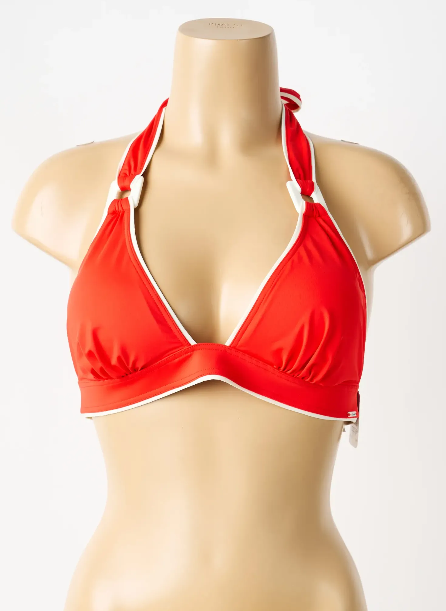 Haut De Maillot De Bain Aubade Rouge Haut Triangles