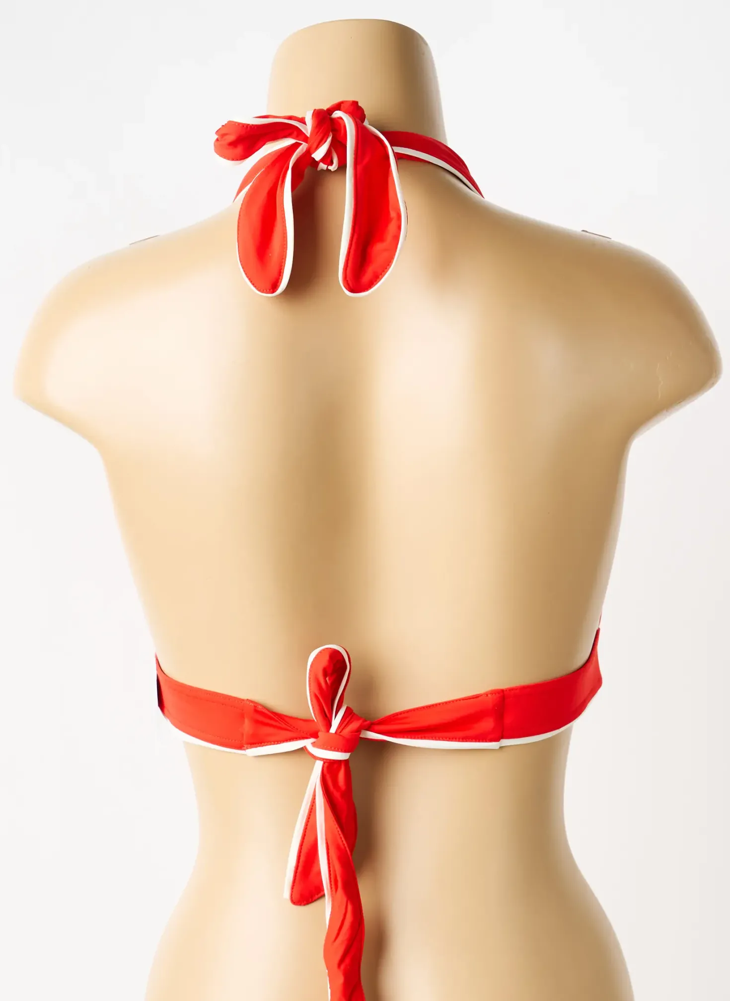 Haut De Maillot De Bain Aubade Rouge Haut Triangles