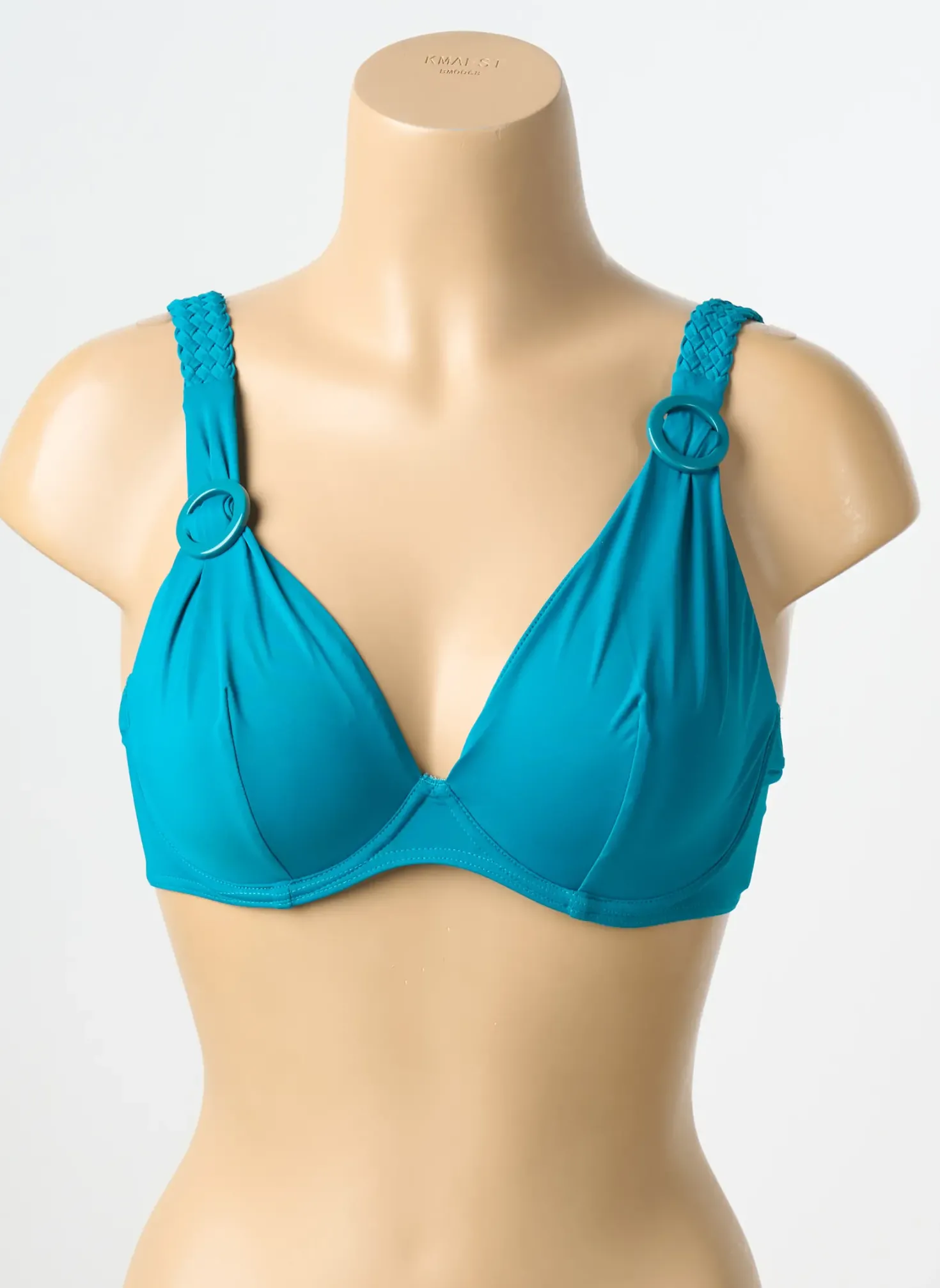 Haut De Maillot De Bain Aubade Bleu Haut Soutien-gorge Balconnet