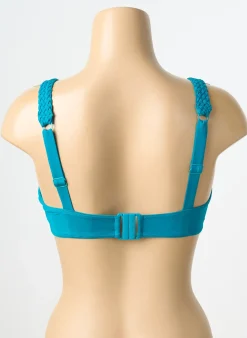 Haut De Maillot De Bain Aubade Bleu Haut Soutien-gorge Balconnet