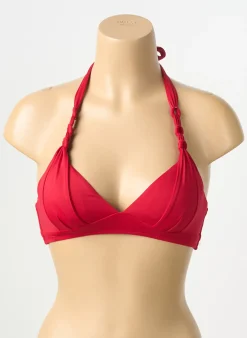 Haut De Maillot De Bain Aubade Rouge Haut Soutien-gorge Moulé
