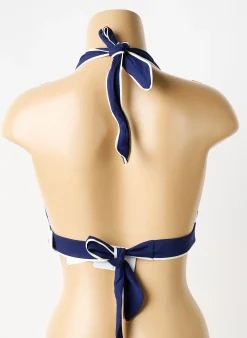 Haut De Maillot De Bain Aubade Bleu Haut Triangles