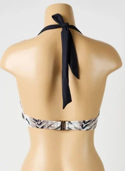 Haut De Maillot De Bain Aubade Noir Haut Soutien-gorge Push-up