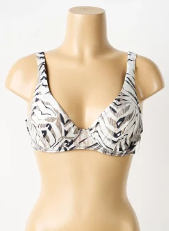 Haut De Maillot De Bain Aubade Beige Haut Soutien-gorge Emboitant
