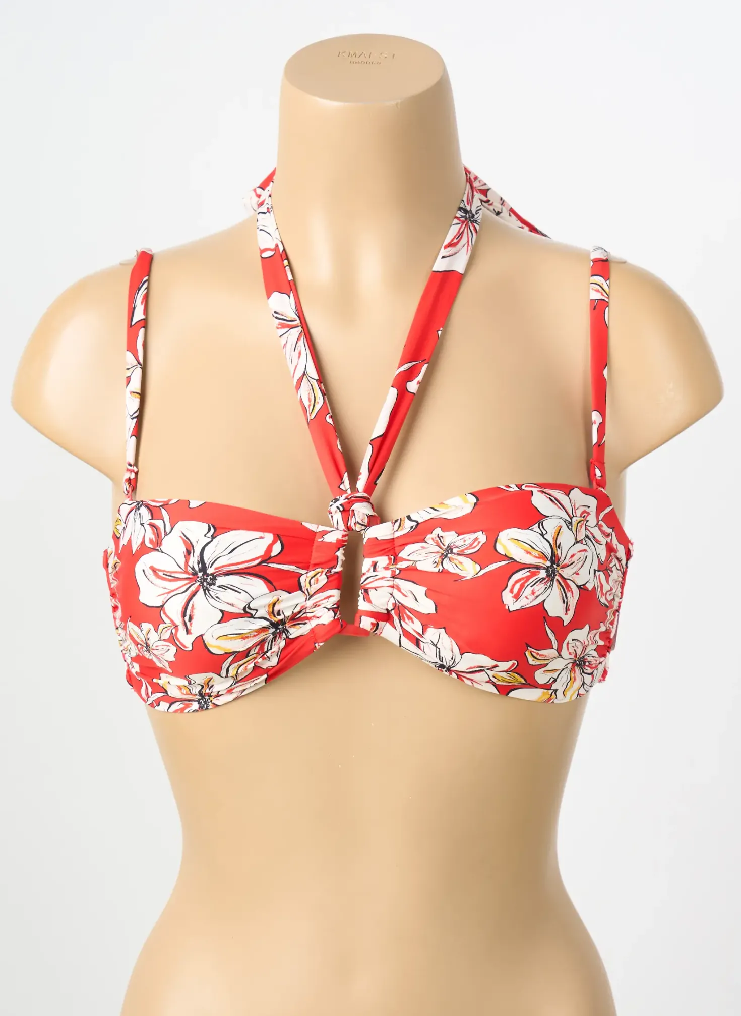 Haut De Maillot De Bain Aubade Orange Haut Soutien-gorge Avec Mousse De Rembourrage Amovible