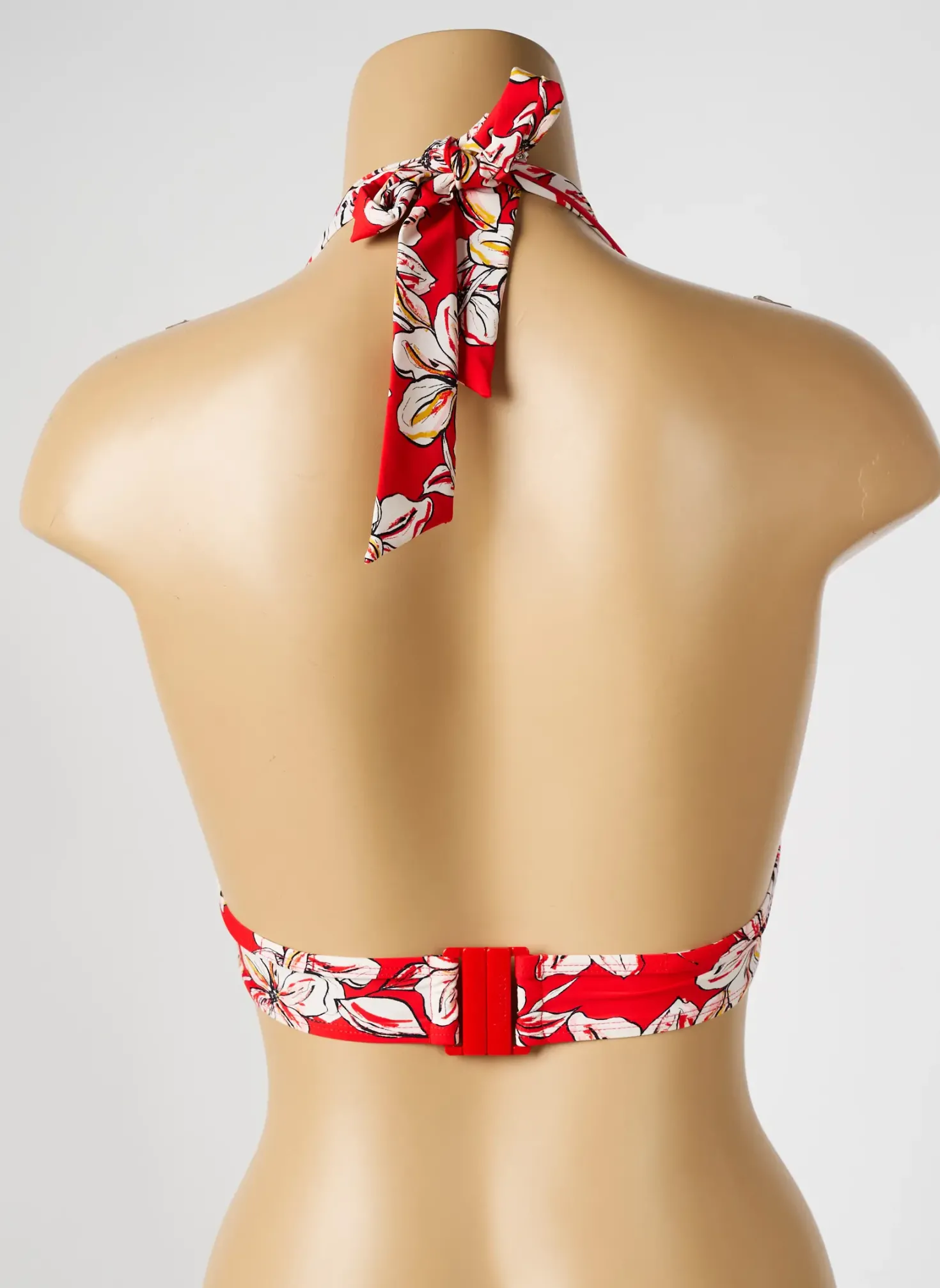 Haut De Maillot De Bain Aubade Rouge Haut Soutien-gorge Push-up