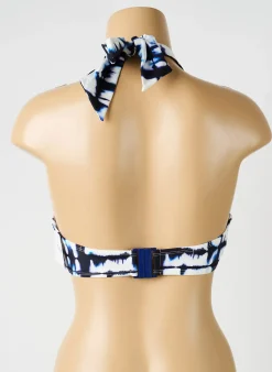 Haut De Maillot De Bain Aubade Bleu Haut Triangles