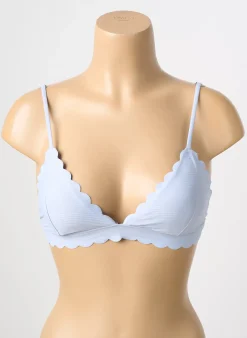 Haut De Maillot De Bain H&m Bleu Haut Triangles