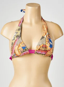 Haut De Maillot De Bain Pain De Sucre Violet Haut Triangles