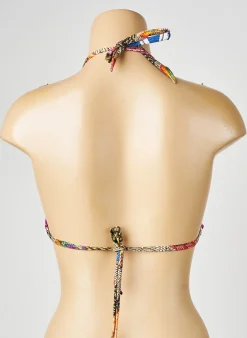 Haut De Maillot De Bain Pain De Sucre Violet Haut Triangles
