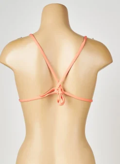 Haut De Maillot De Bain Princesse Tam-tam Orange Haut Triangles