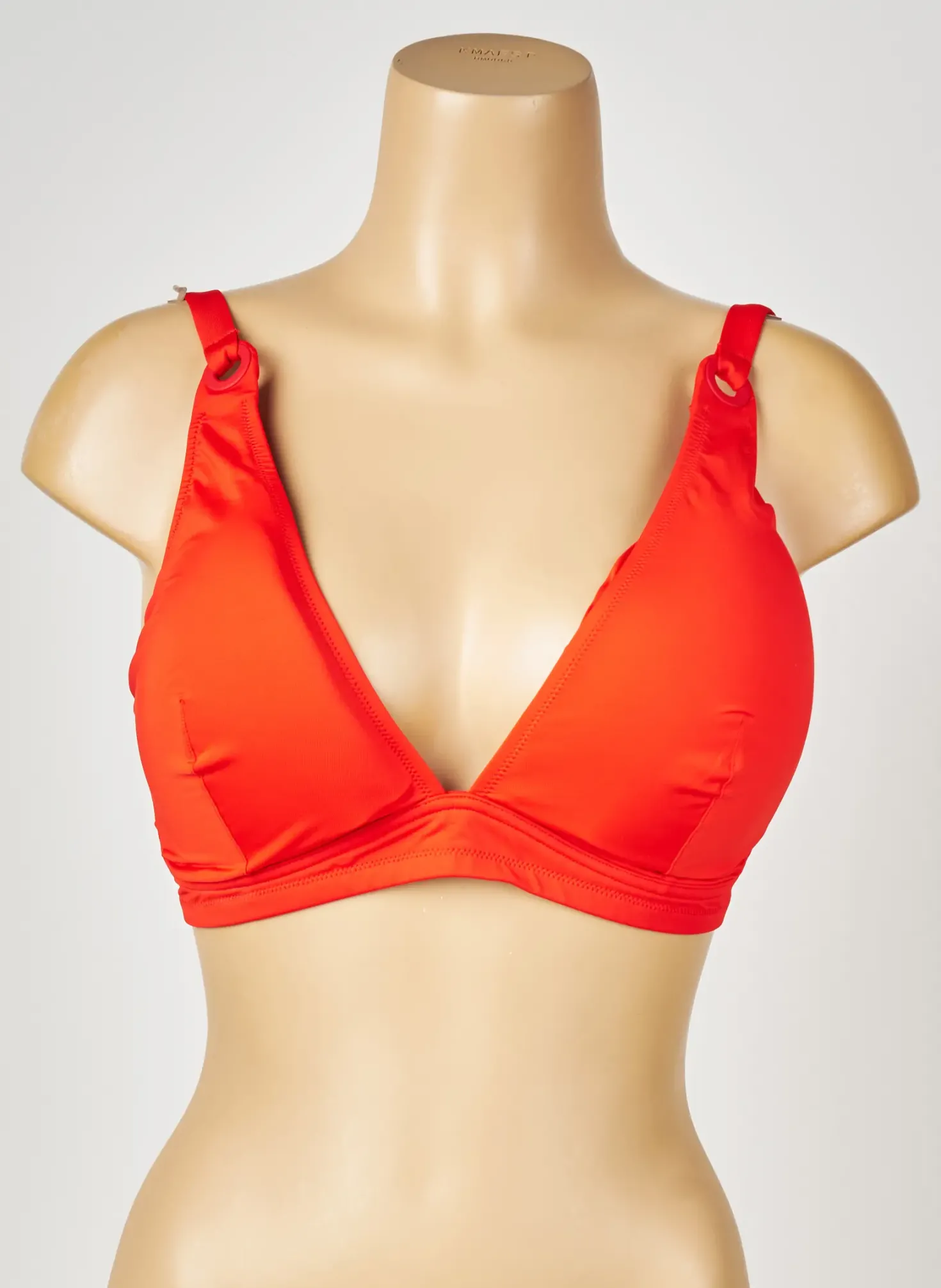 Haut De Maillot De Bain Princesse Tam-tam Orange Haut Soutien-gorge Moulé