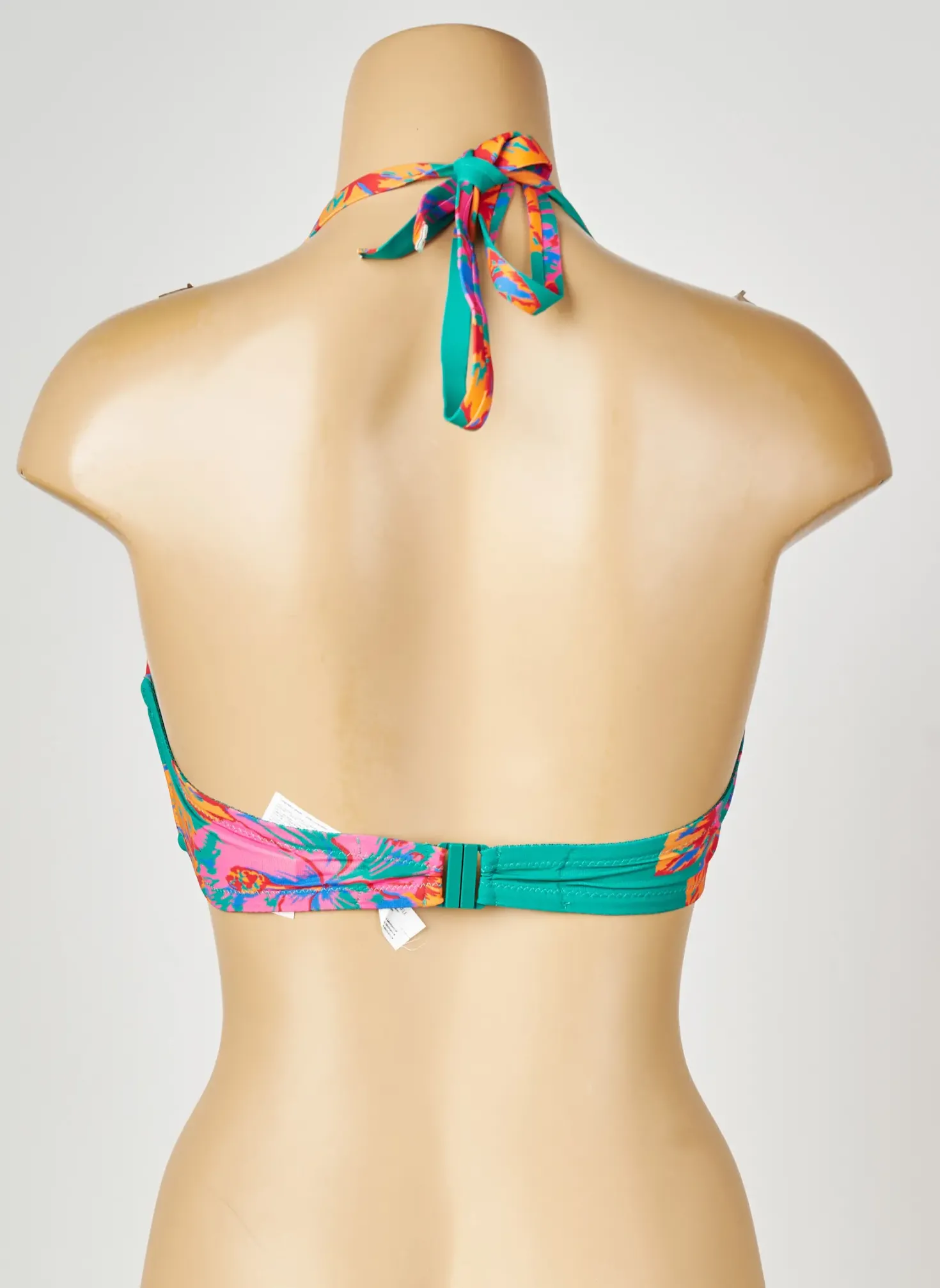 Haut De Maillot De Bain Simone Perele Vert Haut Bandeau