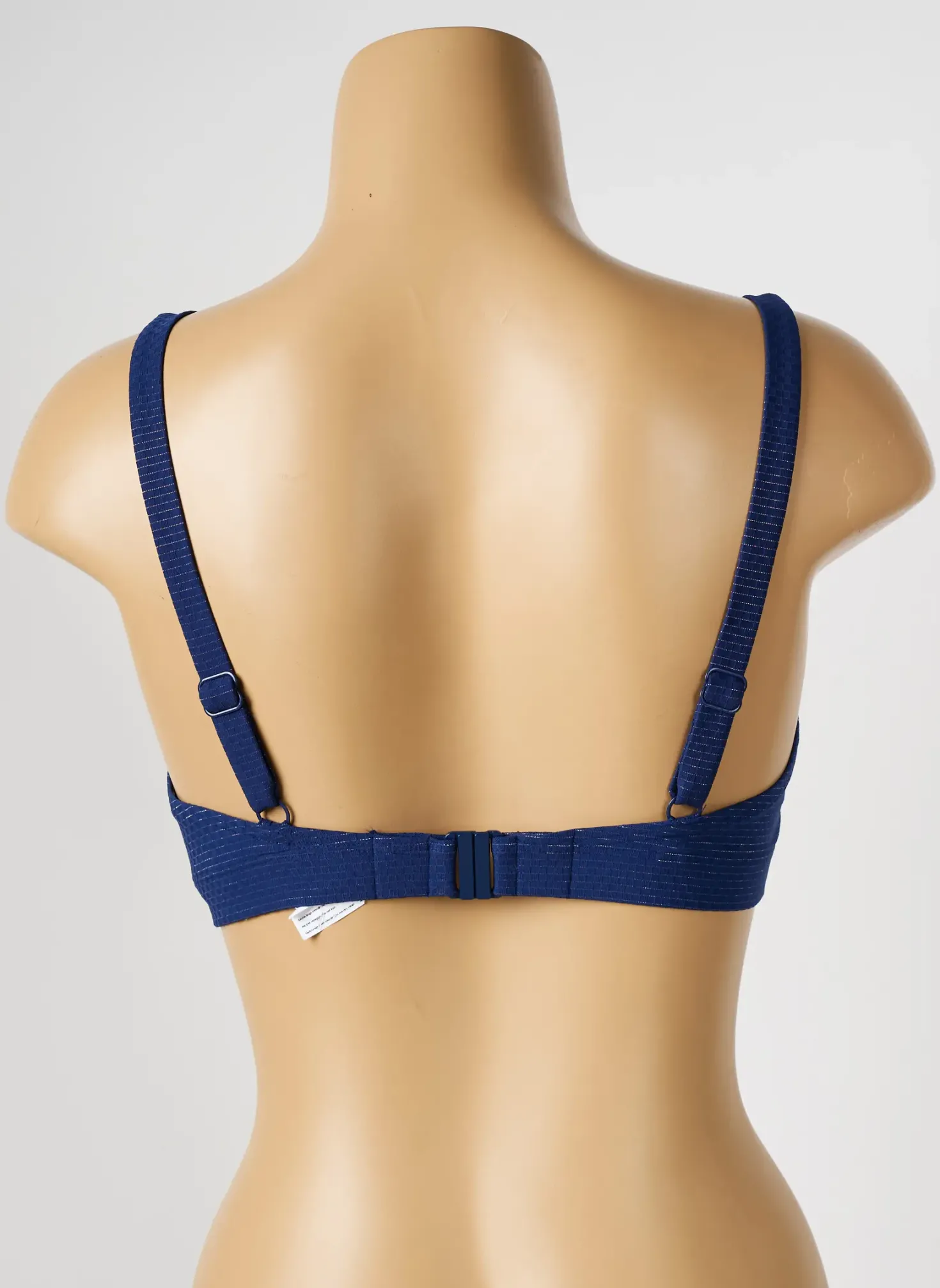 Haut De Maillot De Bain Simone Perele Bleu Haut Soutien-gorge Emboitant