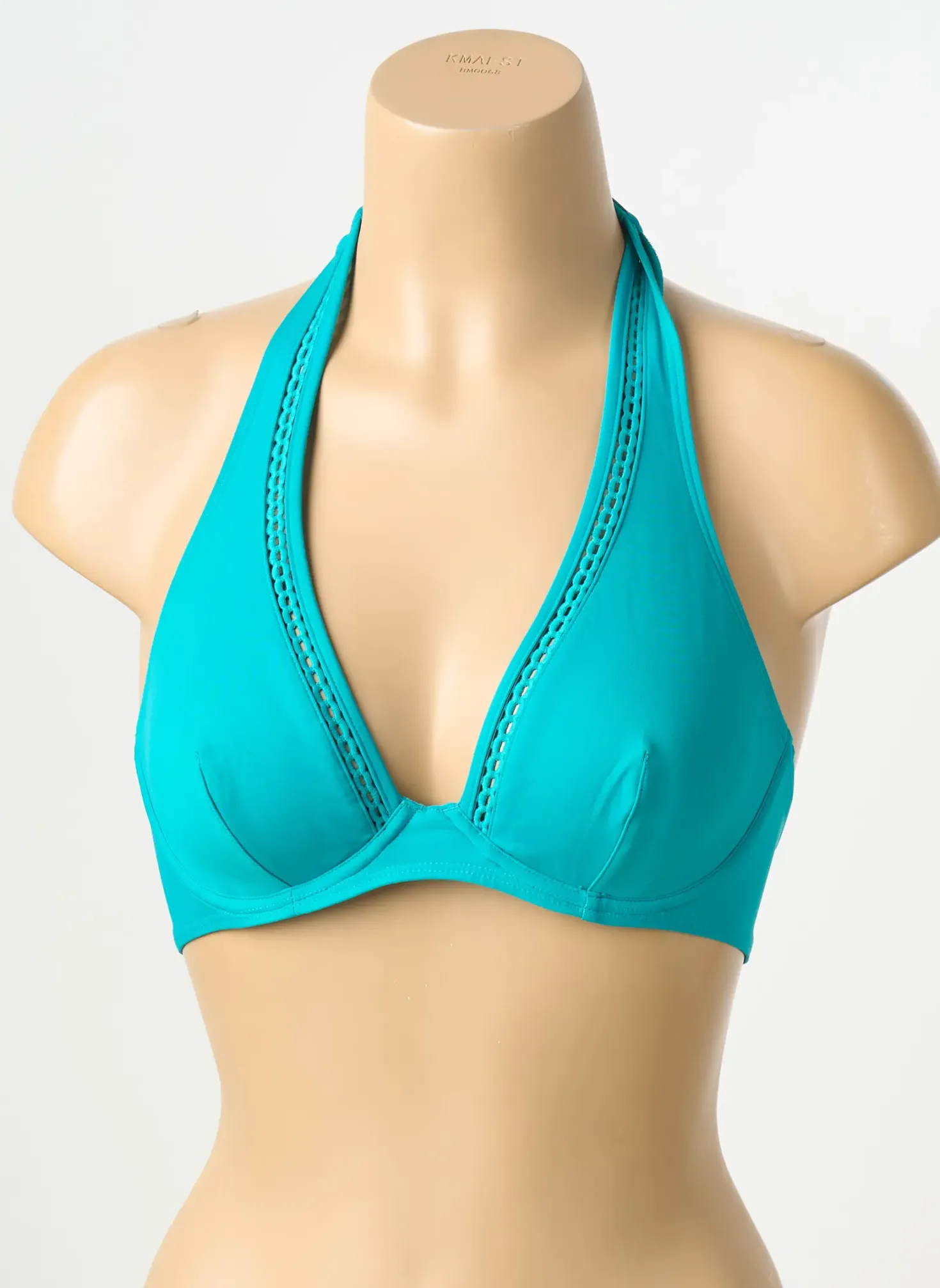 Haut De Maillot De Bain Simone Perele Bleu Haut Triangles