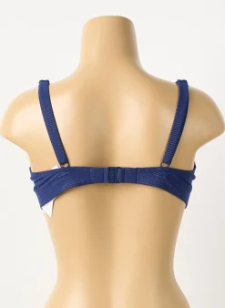 Haut De Maillot De Bain Simone Perele Bleu Haut Soutien-gorge Balconnet