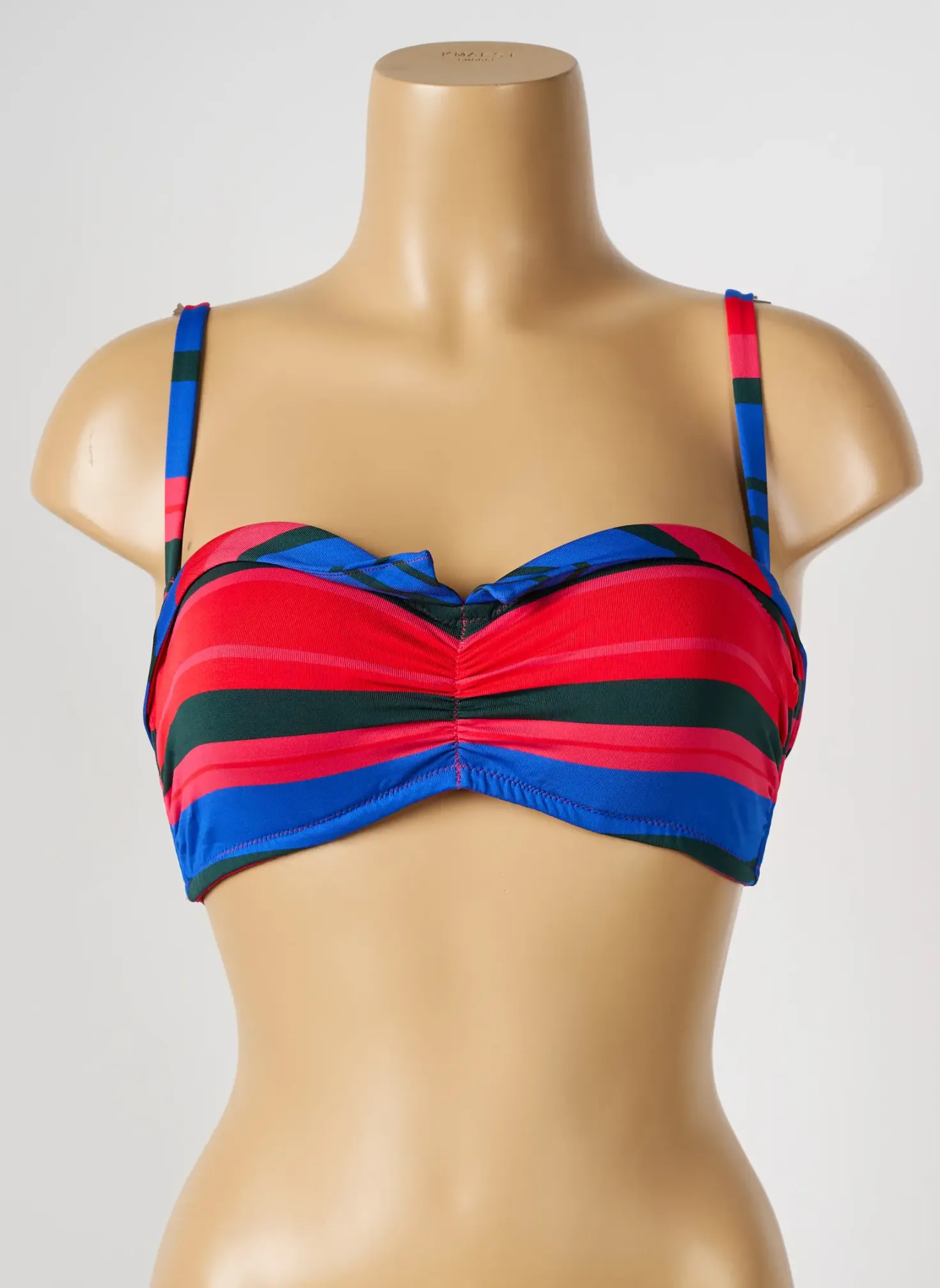 Haut De Maillot De Bain Simone Perele Rouge Haut Soutien-gorge Emboitant