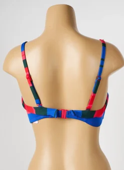 Haut De Maillot De Bain Simone Perele Rouge Haut Soutien-gorge Emboitant