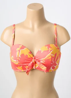 Haut De Maillot De Bain Simone Perele Rose Haut Soutien-gorge Moulé