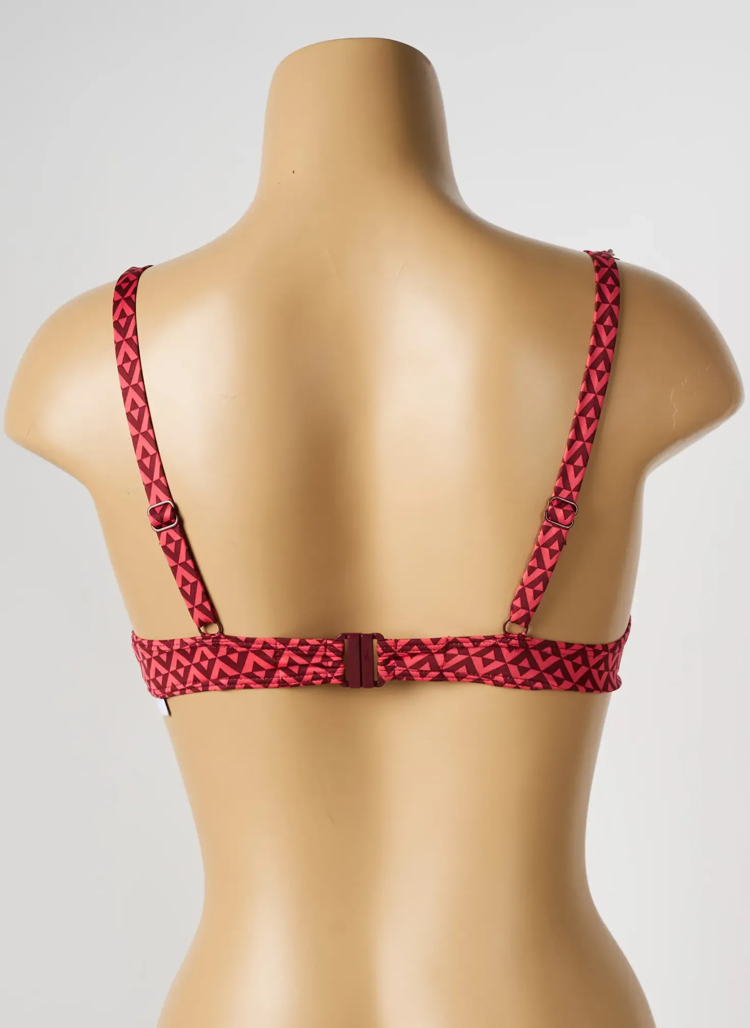 Haut De Maillot De Bain Simone Perele Rouge Haut Soutien-gorge Moulé