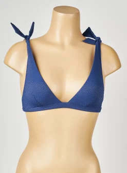 Haut De Maillot De Bain Simone Perele Bleu Haut Soutien-gorge Avec Mousse De Rembourrage Amovible