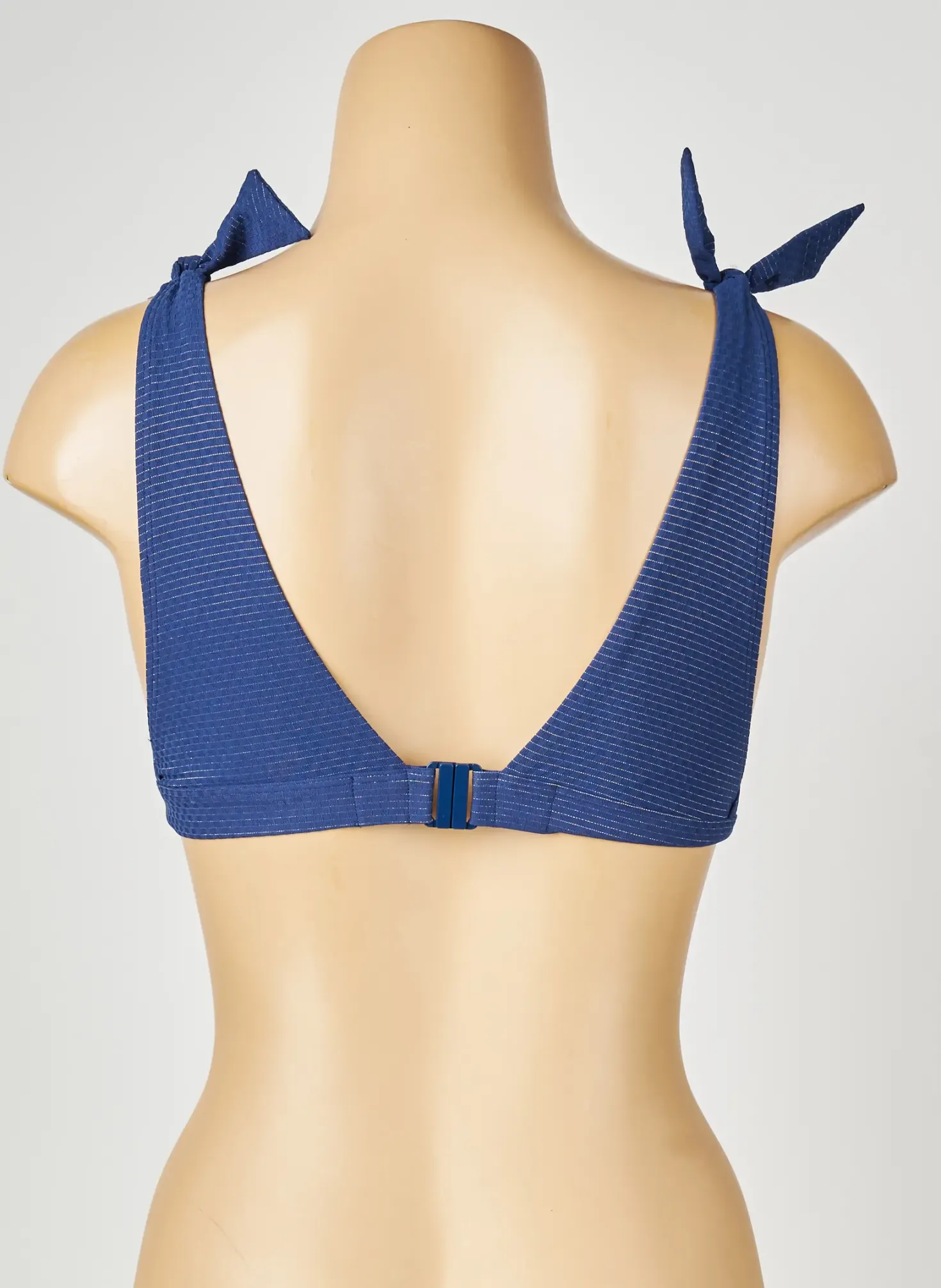 Haut De Maillot De Bain Simone Perele Bleu Haut Soutien-gorge Avec Mousse De Rembourrage Amovible