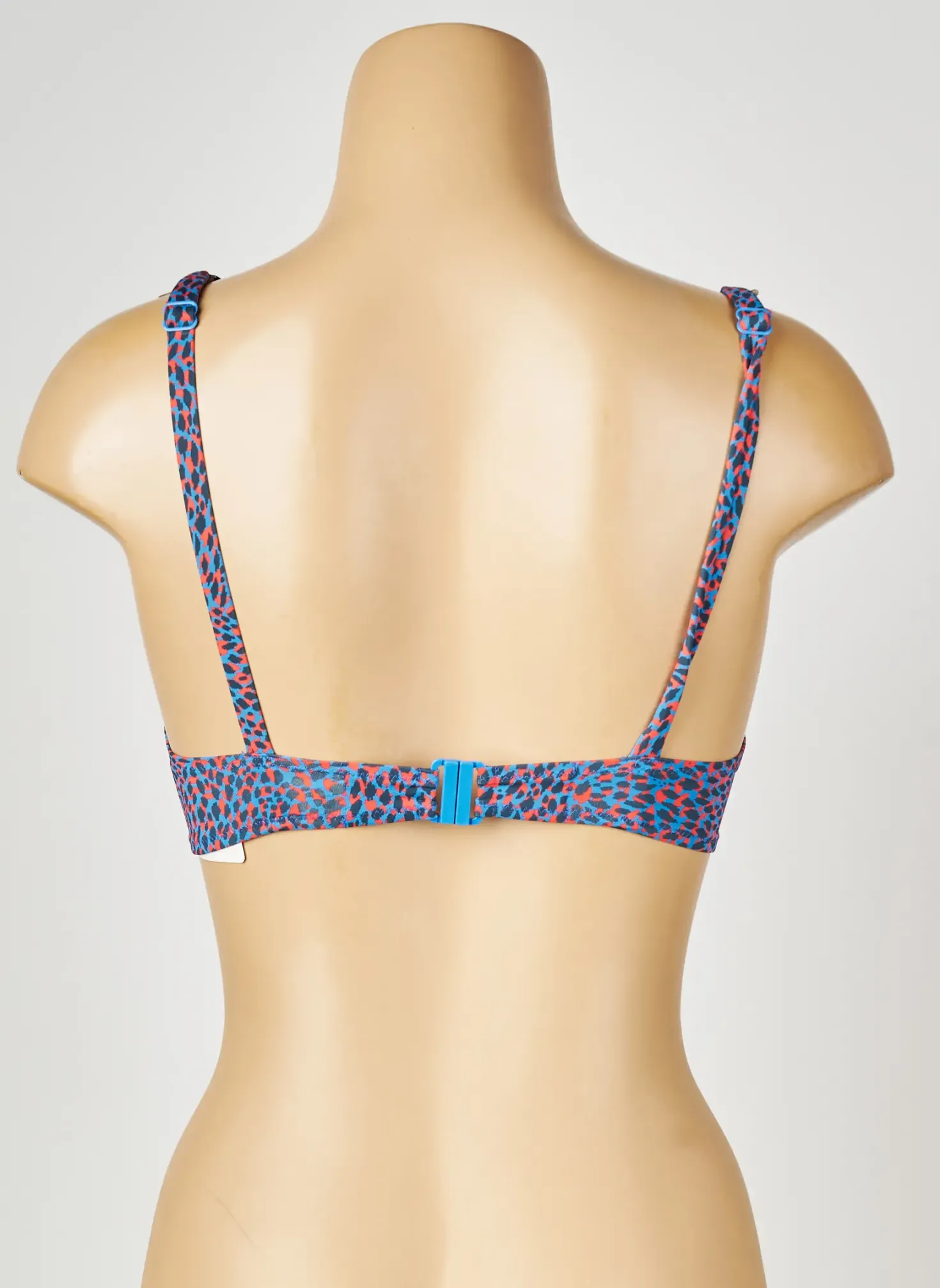 Haut De Maillot De Bain Simone Perele Bleu Haut Soutien-gorge Moulé