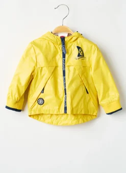 Imperméable Boboli Jaune A Capuche