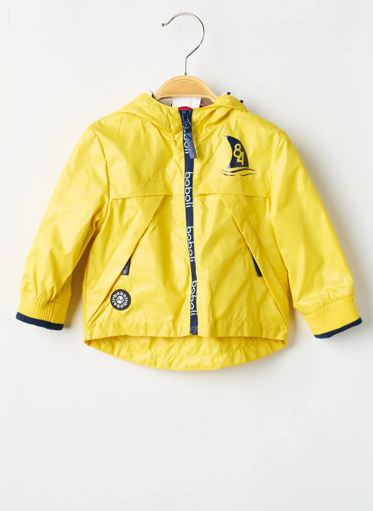 Imperméable Boboli Jaune A Capuche