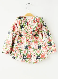 Imperméable Boboli Rose A Capuche