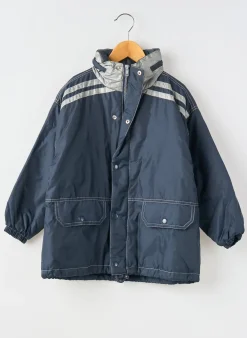 Imperméable Password Bleu A Capuche