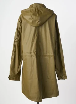 Imperméable Soyaconcept Vert A Capuche