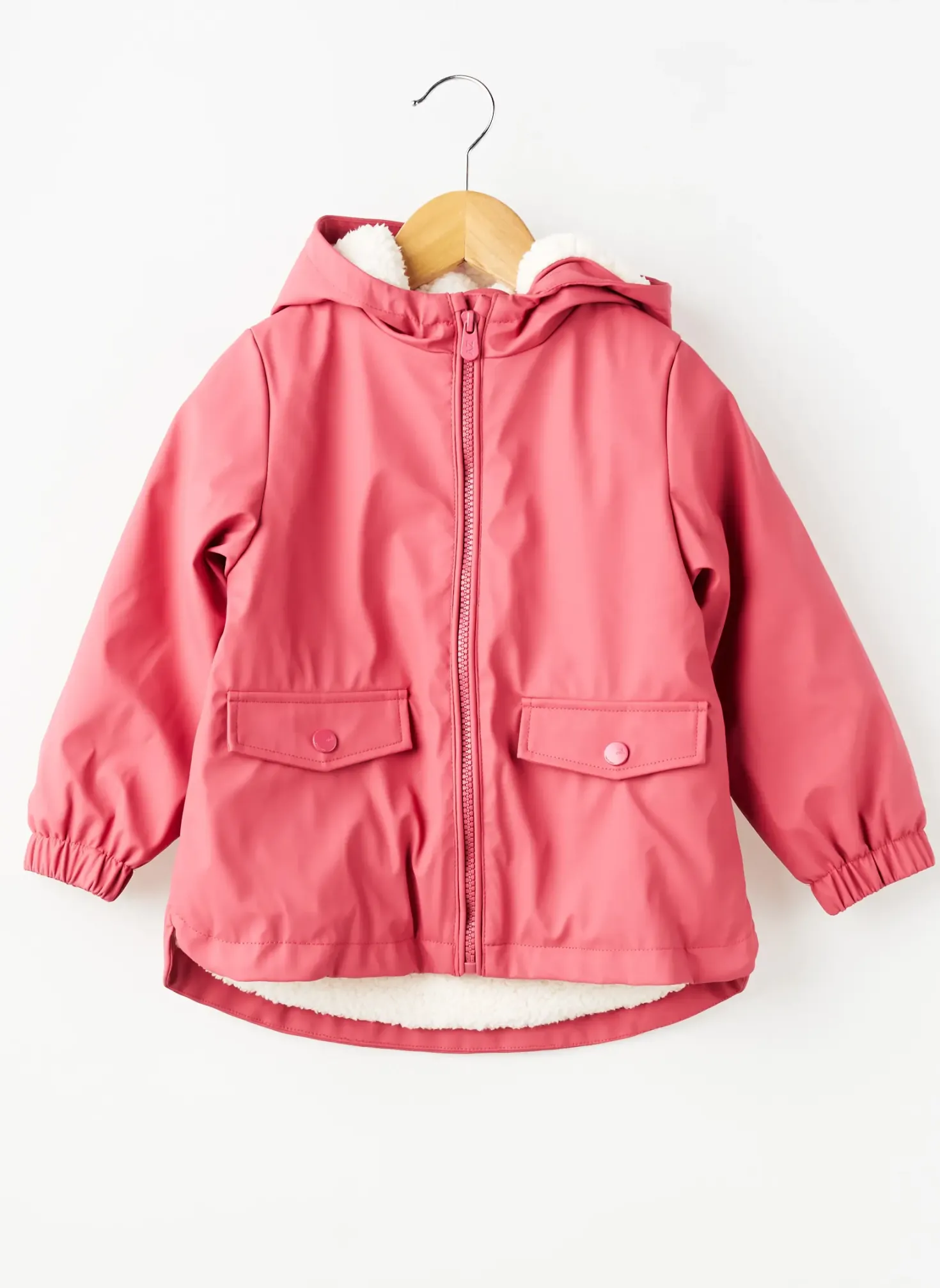 Imperméable Zy Rouge A Capuche