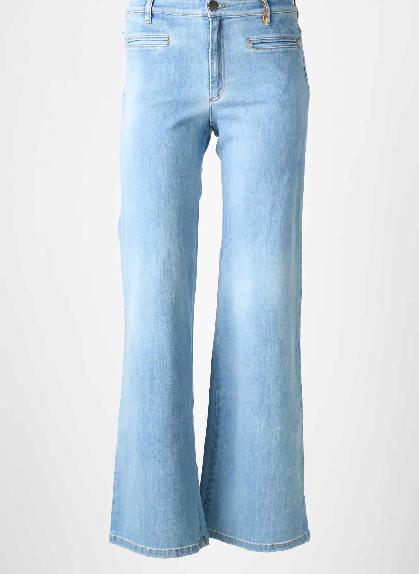 Jean Coupe Flare Couturist Bleu Taille Normale