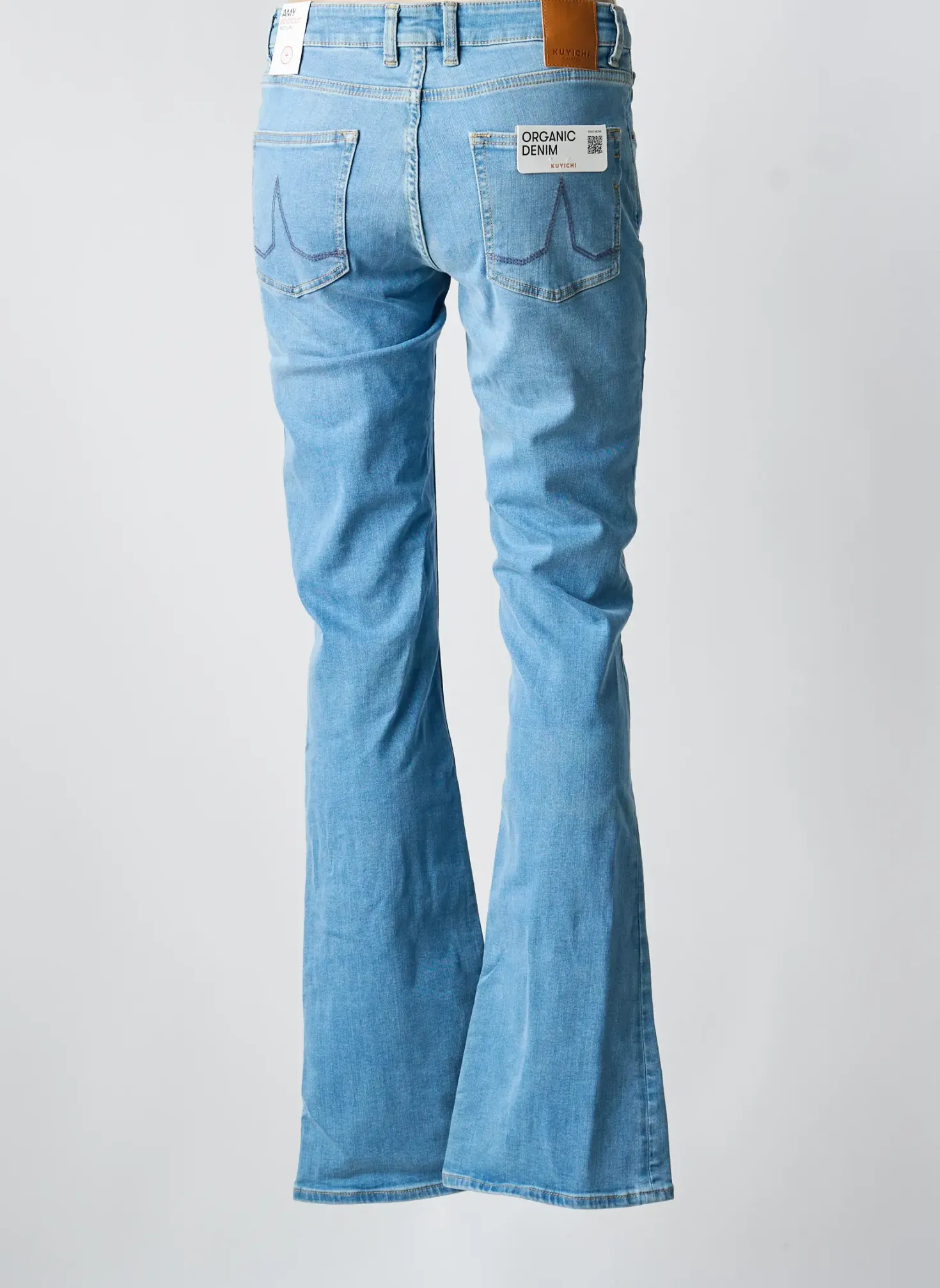 Jean Coupe Flare Kuyichi Bleu Taille Normale