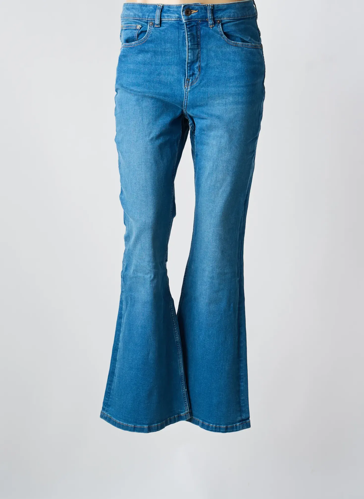 Jean Coupe Flare Kuyichi Bleu