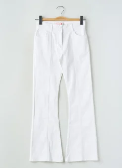 Jeans Bootcut Boboli Blanc Taille Ajustable