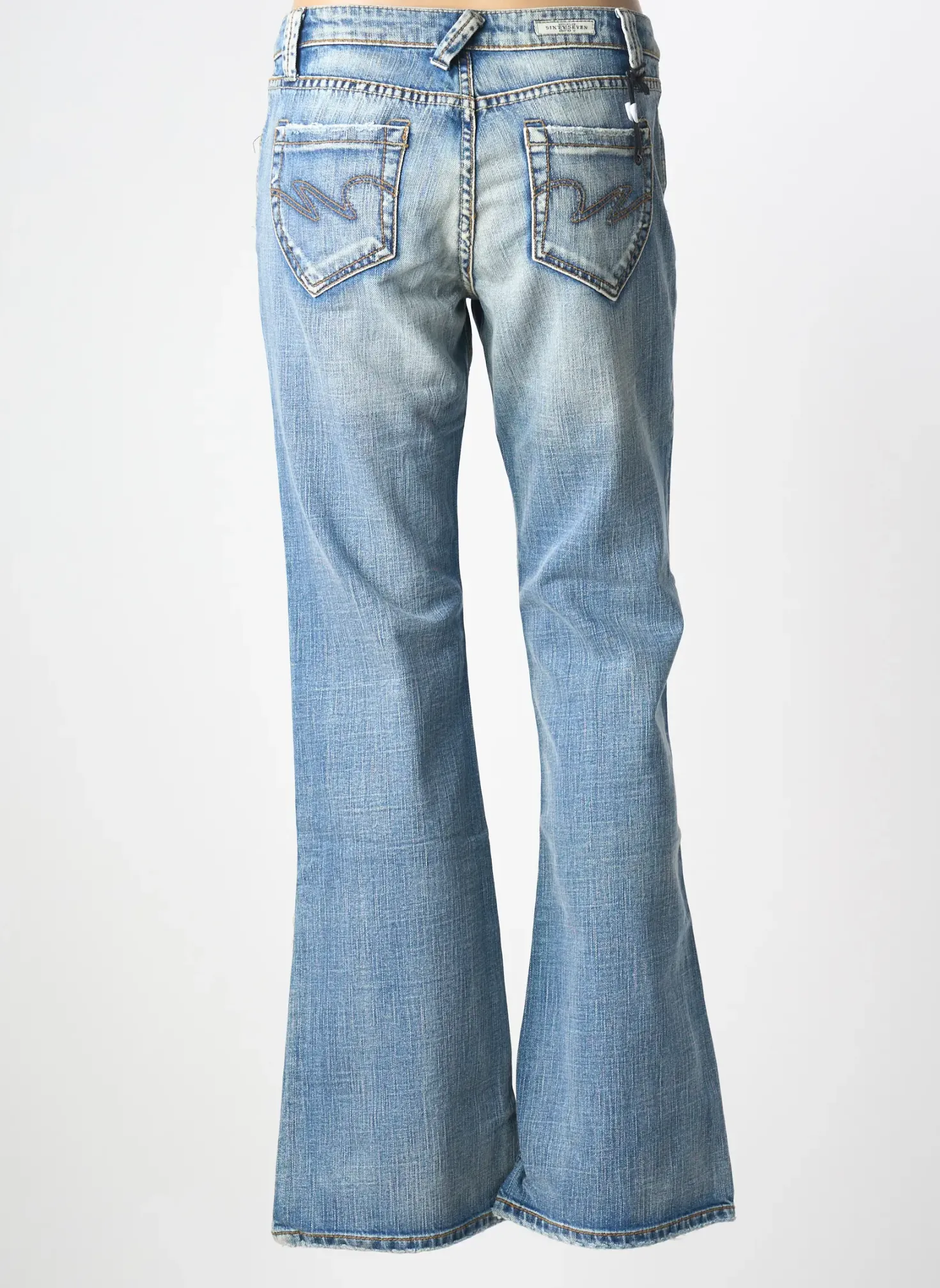 Jeans Bootcut Dn.sixty Seven Bleu Taille Basse