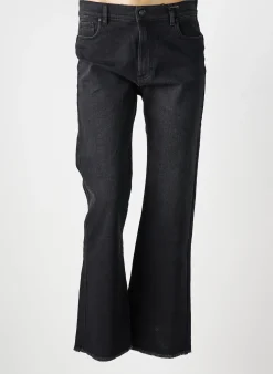 Jeans Bootcut Ikks Noir Taille Normale