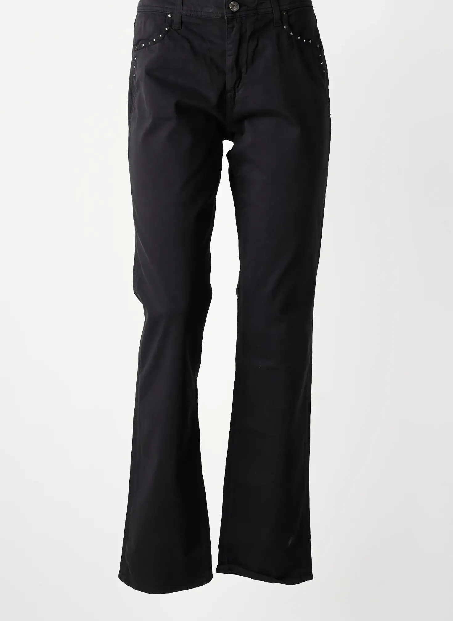 Jeans Bootcut Kanope Noir Taille Normale