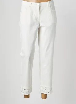 Jeans Coupe Droite Betty Barclay Beige Taille Normale
