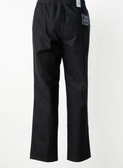 Jeans Coupe Droite Brühl Noir Taille Normale