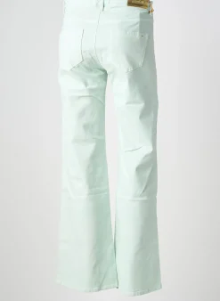 Jeans Coupe Droite Couturist Bleu Taille Normale