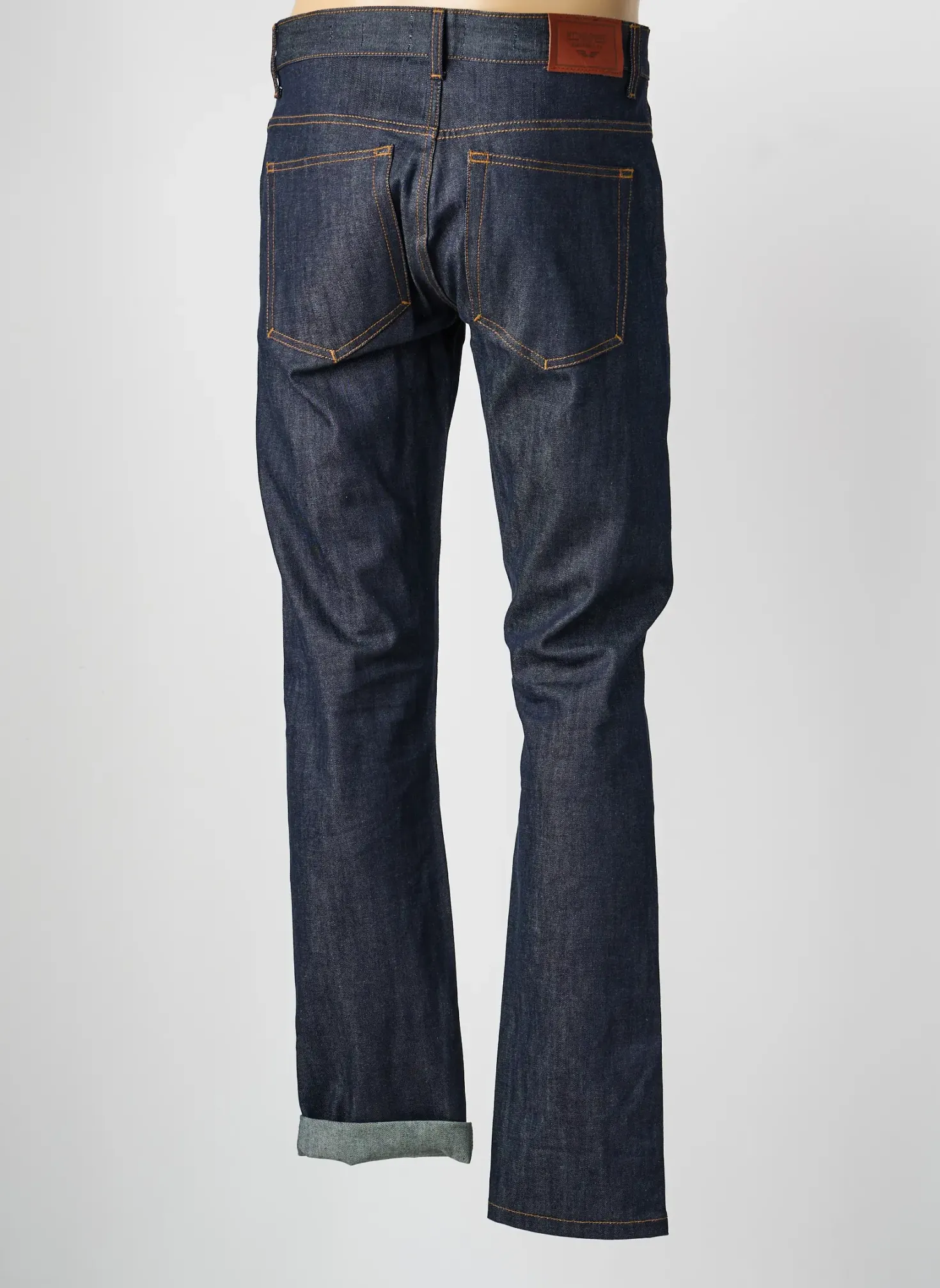 Jeans Coupe Droite Daytona Bleu Taille Normale
