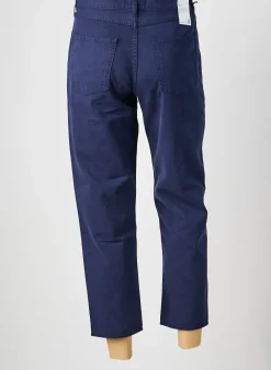 Jeans Coupe Droite Edwin Bleu Taille Normale
