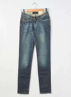 Jeans Coupe Droite Firetrap Bleu Taille Normale