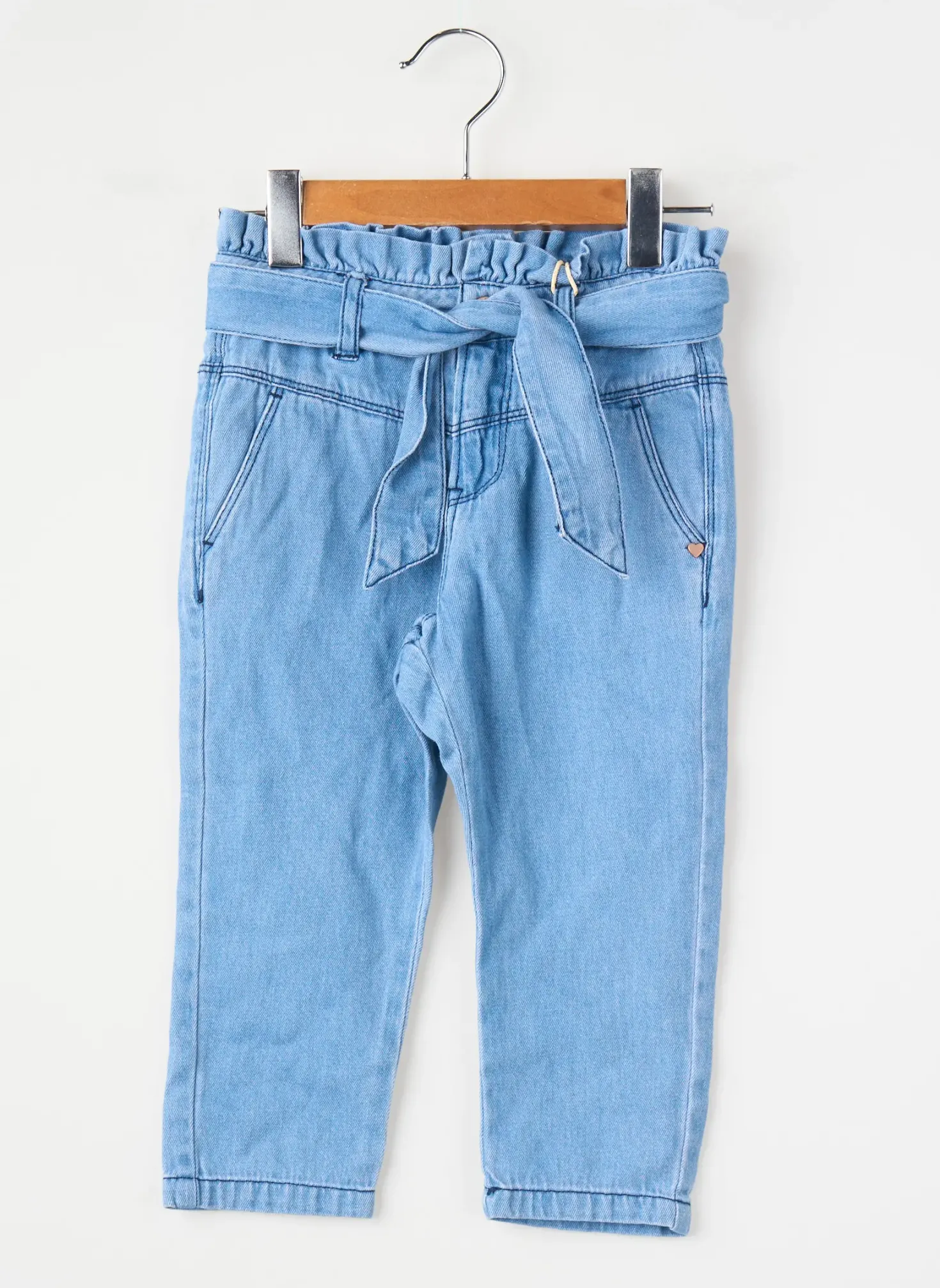 Jeans Coupe Droite Garcia Bleu